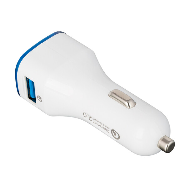Chargeur voiture USB Quick Charge 2.0® COLLECTION 500 - bleu