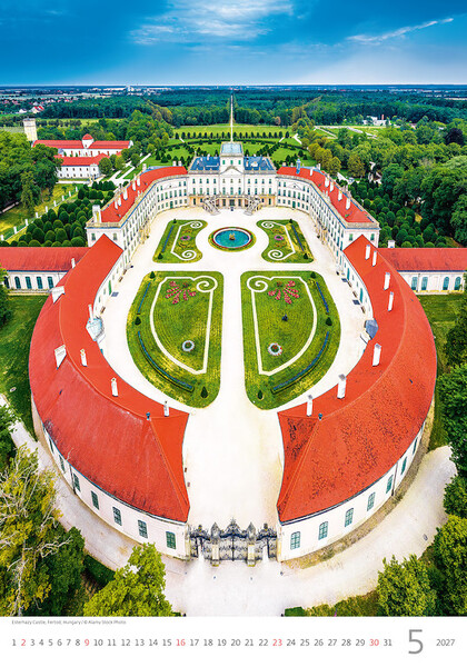 Nástěnný kalendář Europe 2027