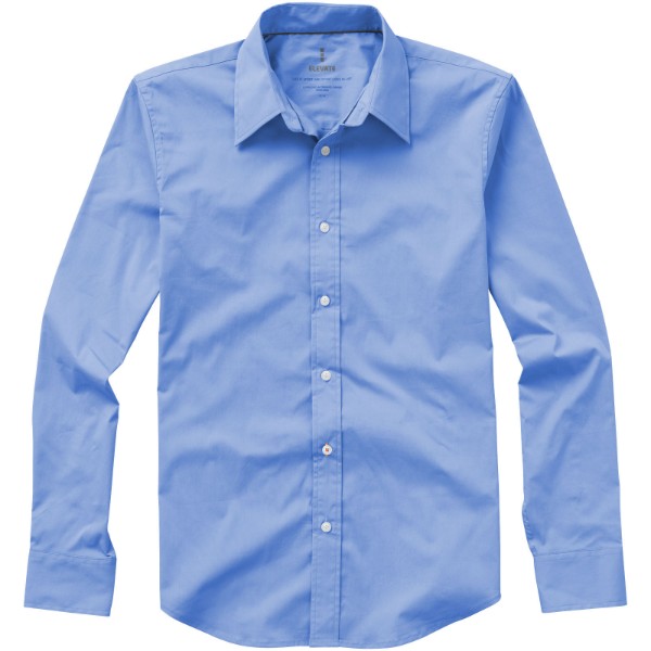 Camisa de manga larga de hombre "Hamilton" - Azul claro / XS