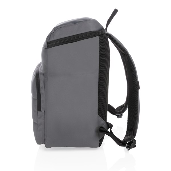 Impact AWARE™ RPET cooler backpack - Anthracite