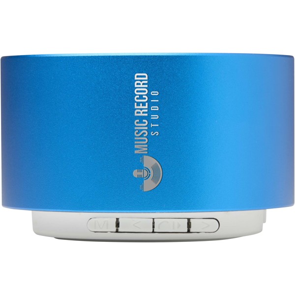 Enceinte sans fil Bluetooth® Ankaa de 3 W en aluminium recyclé - Bleu royal
