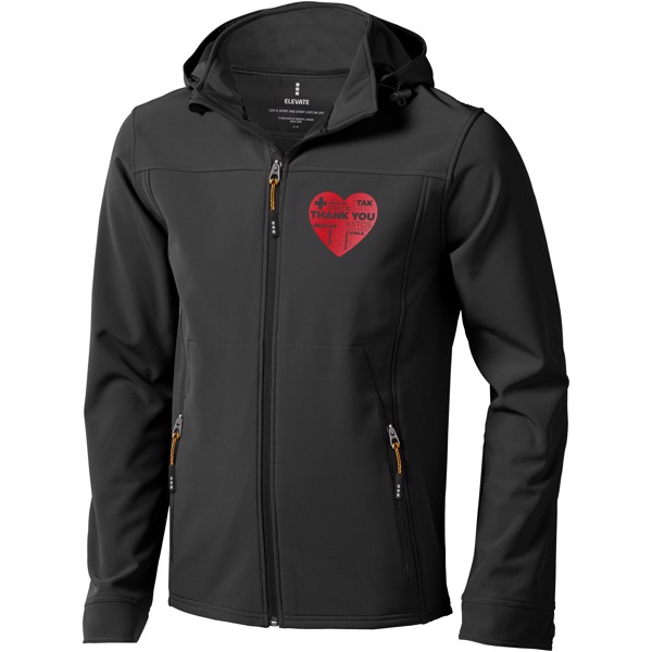 Veste softshell homme Langley - Anthracite / 2XL