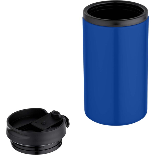 Gobelet avec isolation Mojave de 250 ml en acier inoxydable recyclé certifié RCS - Bleu royal