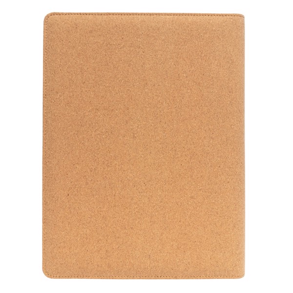 Xd Collection cork portfolio A4, recycled paper