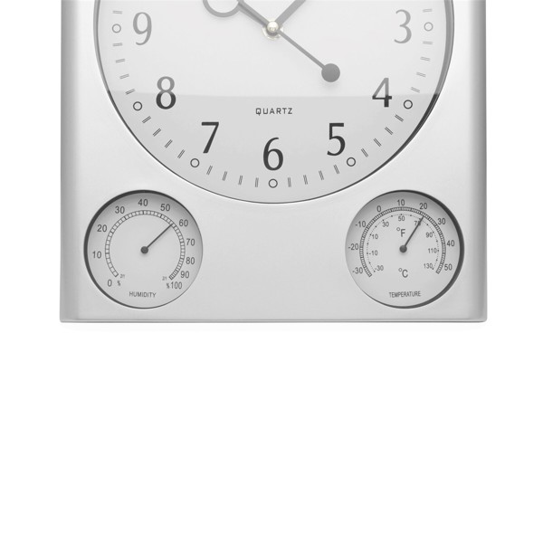 Rechteckige Wanduhr Saturn