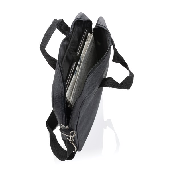 Xd Collection torba za prenosnik 15 inch, 600D poliester - Antracit