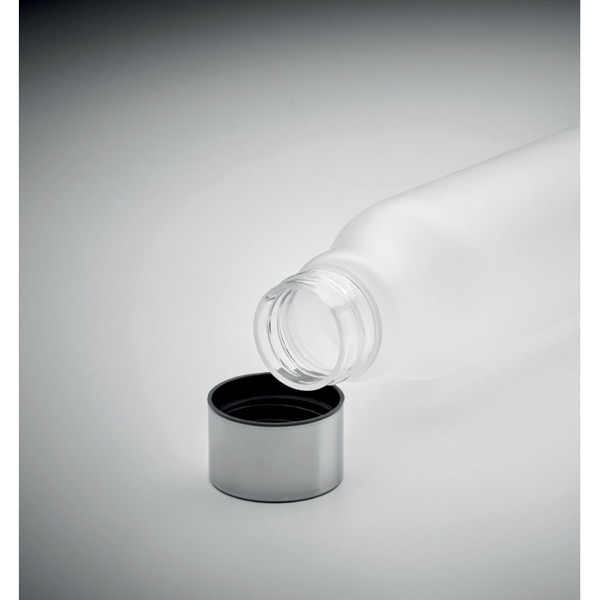 Glacier Rpet sport bottle, RPET, 600 ml - Transparent White