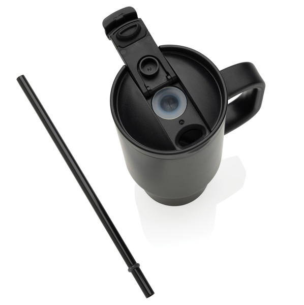 Cruiser RCS kompaktný termohrnček s tes. uzáverom, 480 ml - Čierna