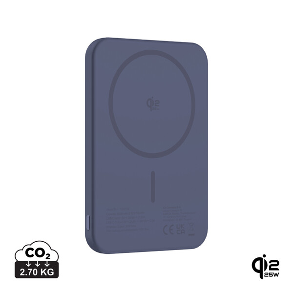 Powerbank 5000mAh Qi2.2 25W Urban Vitamin Pomona - Bleu