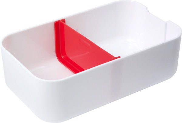 Lancheira em PP e silicone Veronica - branco