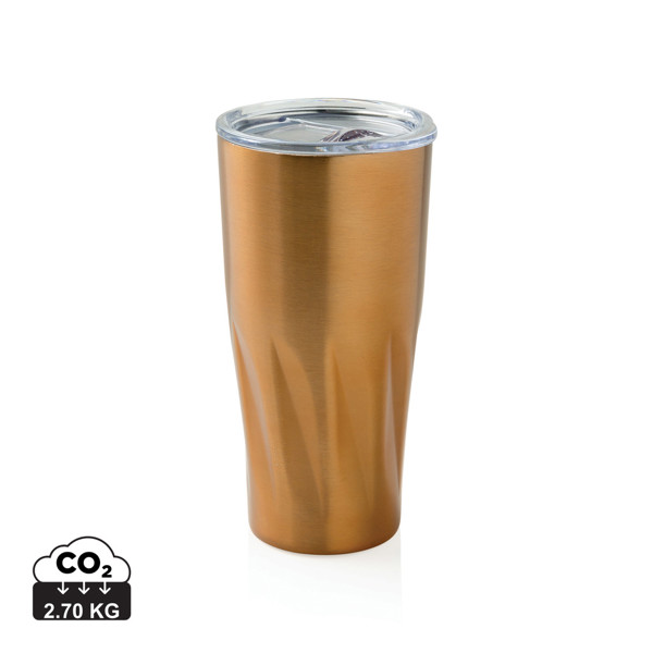 Copper vacuum insulated tumbler - Golden