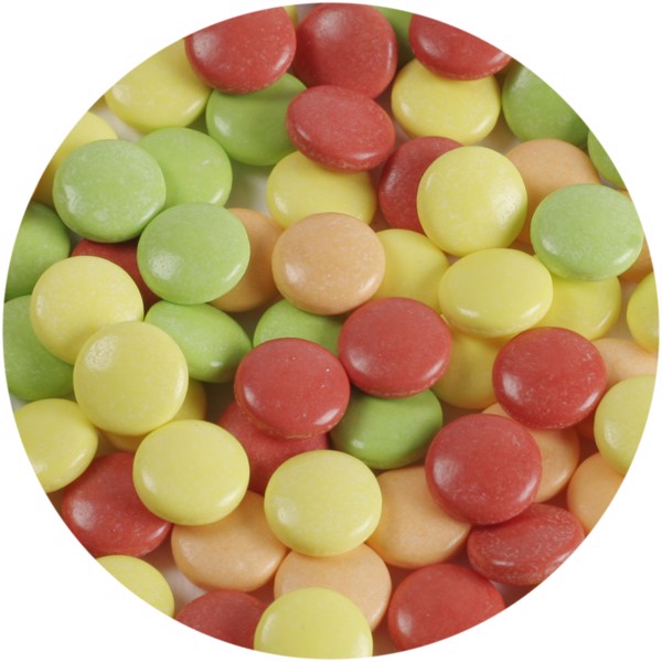 Bonbons aux fruits Clic clac - Bleu minéral