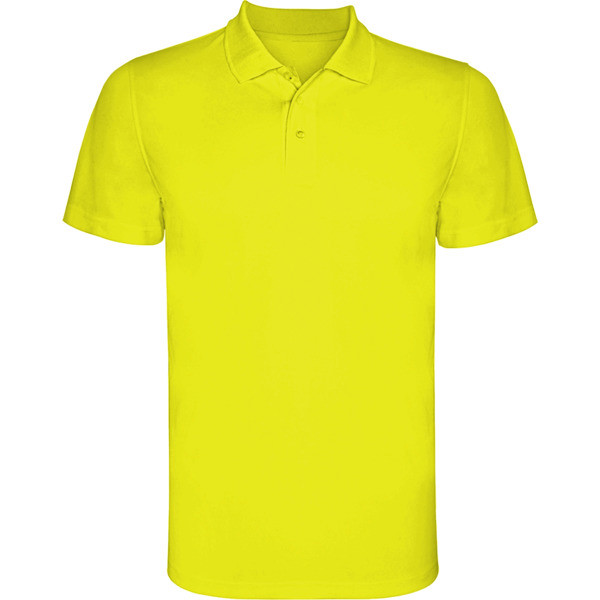 Tricou Polo Monzha - GALBEN FLUOR / 3XL