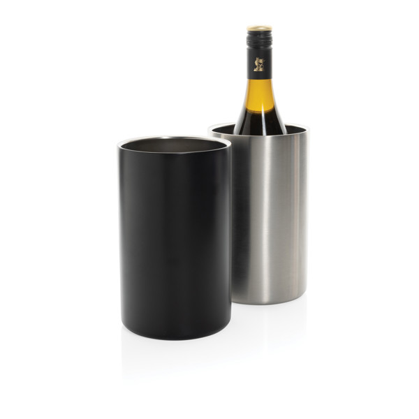 Vino RCS certified recycled stainless steel wine bucket - Silver