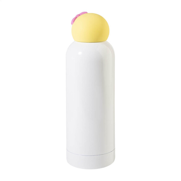 Kids Insulated Bottle ZooSip, Duck - White / Yellow