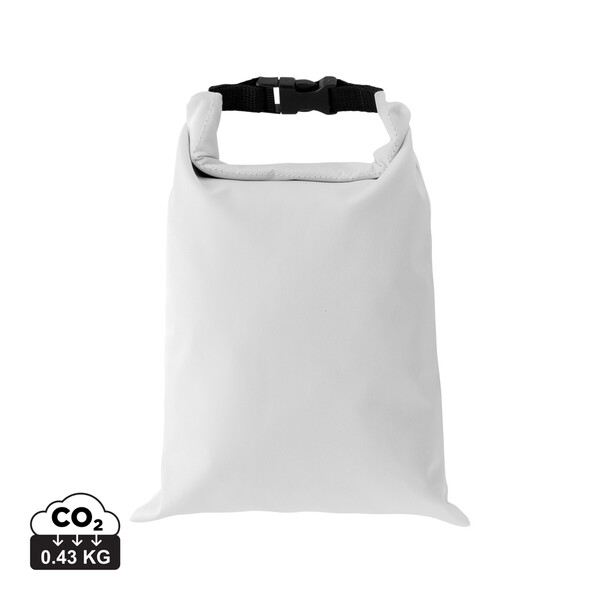 Snackstrap AWARE™ RPET foldable lunchbag 30x20CM - White