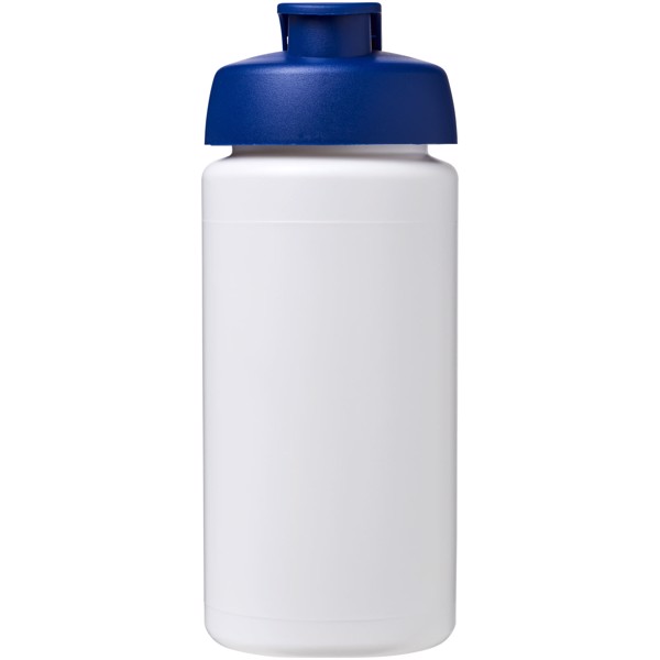 Bouteille de sport Baseline® Plus Grip 500ml - Blanc / Bleu