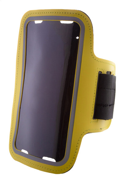 Brassard pour téléphone portable Foban - Jaune