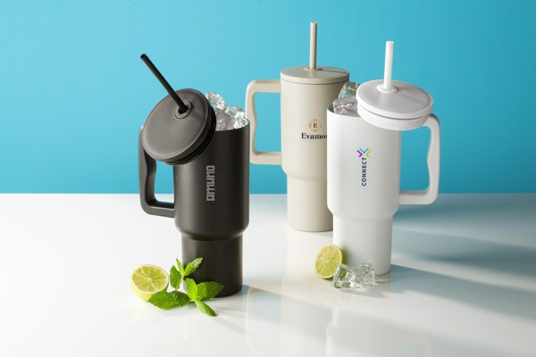 Rhino RCS Recycled Steel Cup 900 ml - Blanc