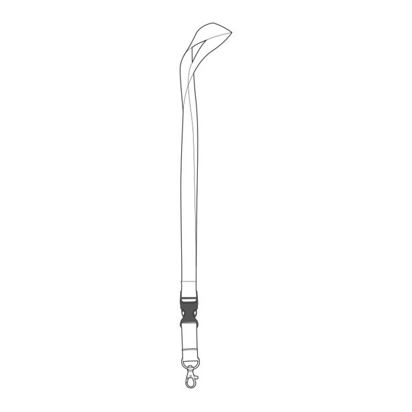 LANYARD 85 + 10 CM - Echantillon / Echantillon