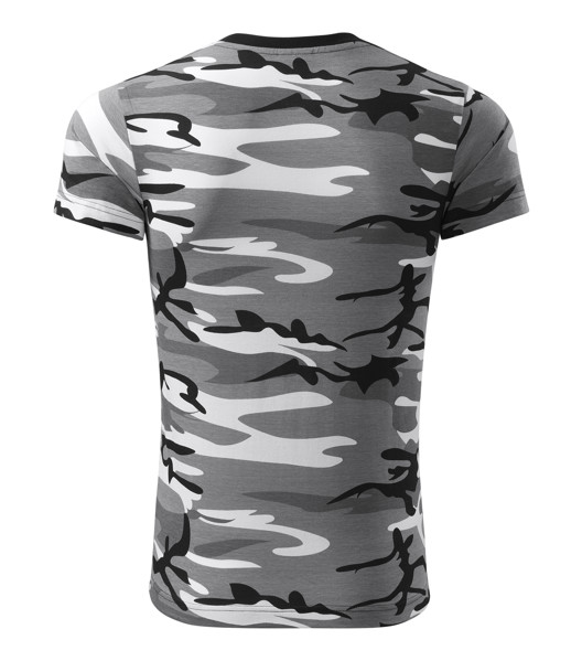 Tričko Unisex Malfini® Camouflage - Camouflage Gray / 3XL