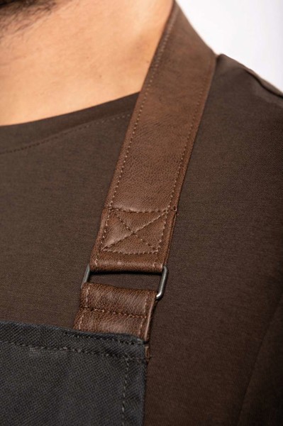 Vintage Cotton Apron - Vintage Charcoal