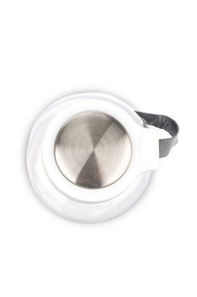 Water bottle CLEAR 500 ml - white