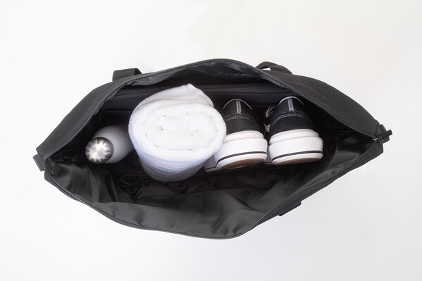 Újrahasznosított Vászon Utazótáska Rebyss Travel - Black