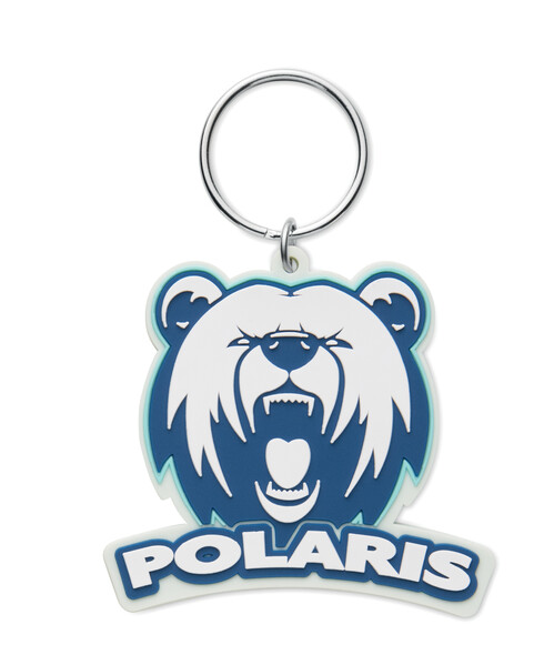 Porte-clés NFC personnalisé en caoutchouc PVC avec un logo double face - 50mm / M1 - anneau / Emballé dans du papier de soie / Réinscriptible
