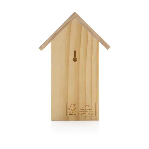 Maison pour oiseaux en bois