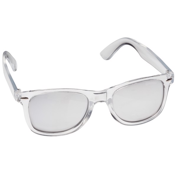 Sonnenbrille "Blues" Silver - Transparent