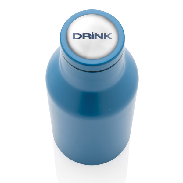 Bouteille isotherme compacte 300ml en acier inoxydable recyc - Bleu