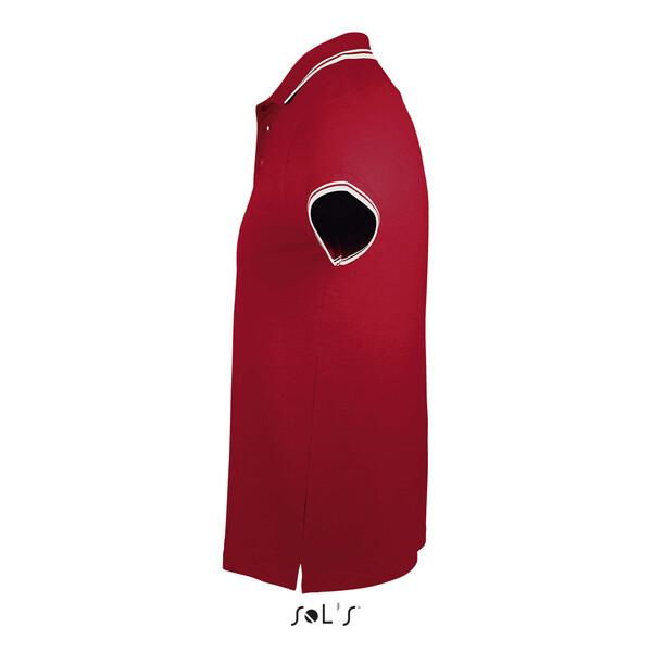 PASADENA pólo homem 200g Pasadena Men - Vermelho / BrancoM