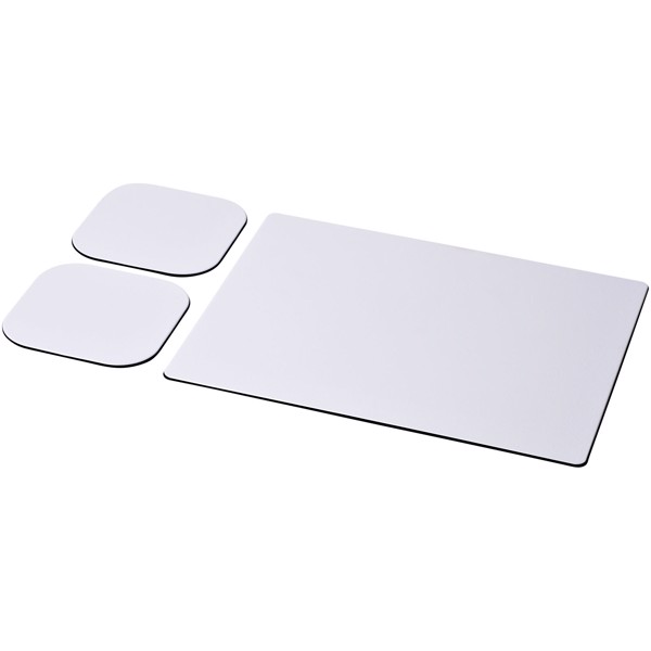 Brite-Mat® mouse mat and coaster set combo 3