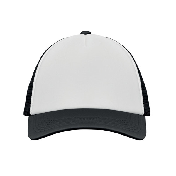 Truckers Cap Bubble - Weiß/Schwarz