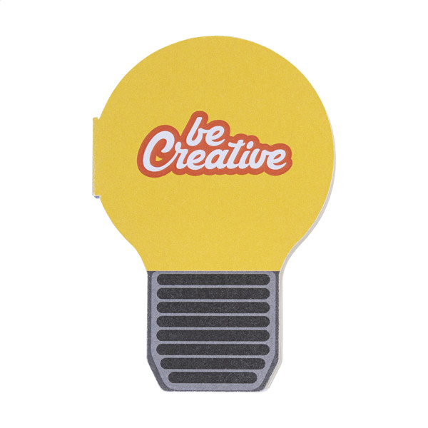 Custom Sticky Notepad CreaStick Bulb