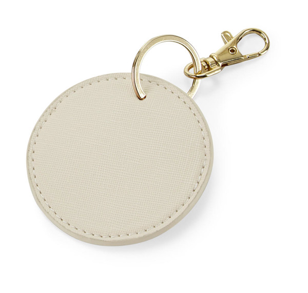 Boutique Circular Key Clip - Oyster / ONE SIZE