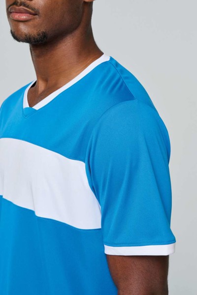 Dres kratkih rukava za odrasle - Bijela / Crna / M