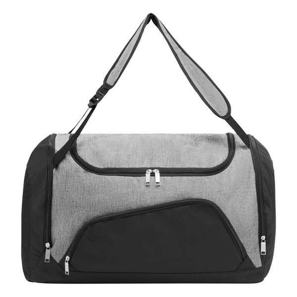 Sporttasche 2 In 1 - Grau / Schwarz