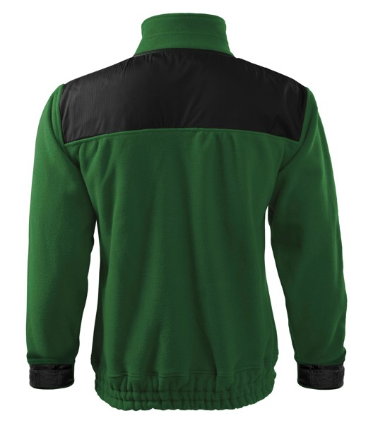 Fleece Unisex Rimeck® Jacket Hi-Q - Lahvově Zelená / 2XL