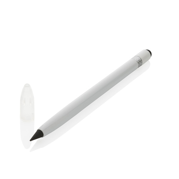 Xd inkless aluminum pen, graphite tip 20.000m - White