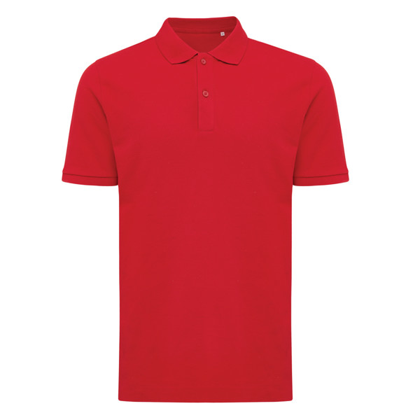 Iqoniq Yosemite polo majica, recikliran, organski bombaž, 220 g/m² - Rdeča / M