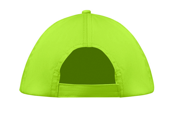 5 panel baseball cap 160 gr/m Buzz - Lime