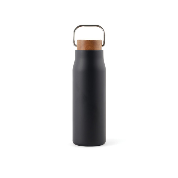 Vinga Ciro vakuumska steklenica, reciklirano jeklo, 300 ml - Črna