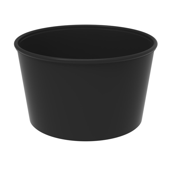 Bowl Refill "Togo", 460 Ml - Plain Black