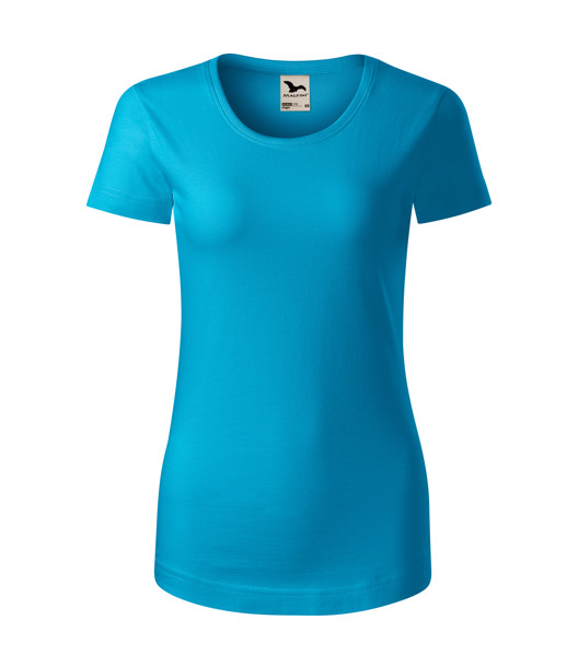 Tričko Dámské Malfini® Origin (Gots) - Tyrkysová / 2XL