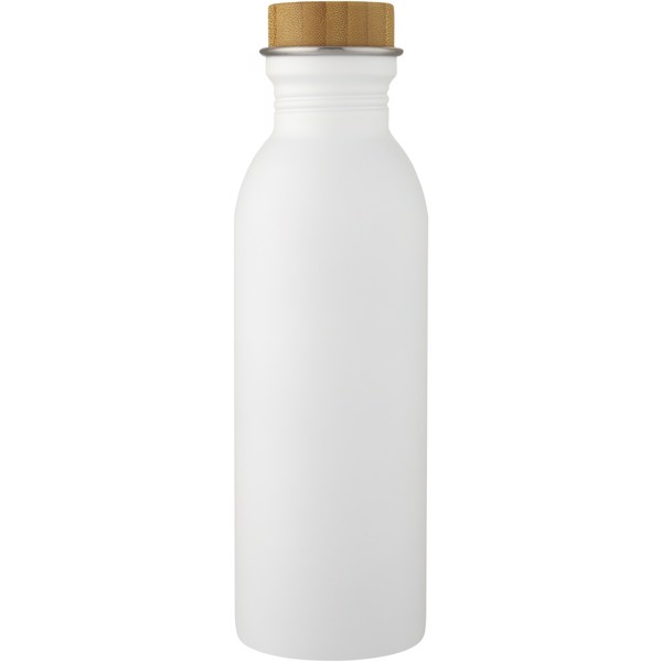 Kalix 650 ml Sportflasche aus Edelstahl - weiss