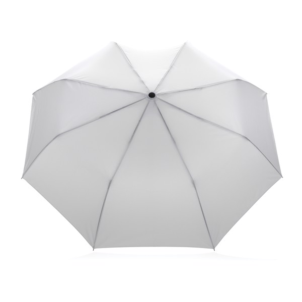 21" Impact AWARE™ RPET 190T mini paraply, automatisk åbning, hvid -