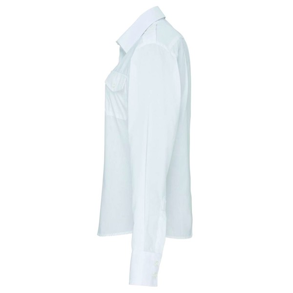 Women's Long Sleeve Pilot Shirt - XS