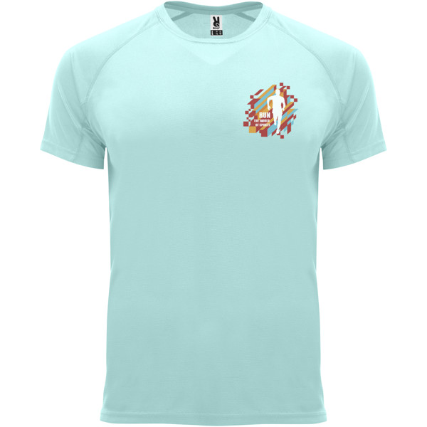 T-shirt Bahrain en maille piquée à manches courtes pour homme - Menthe / 3XL